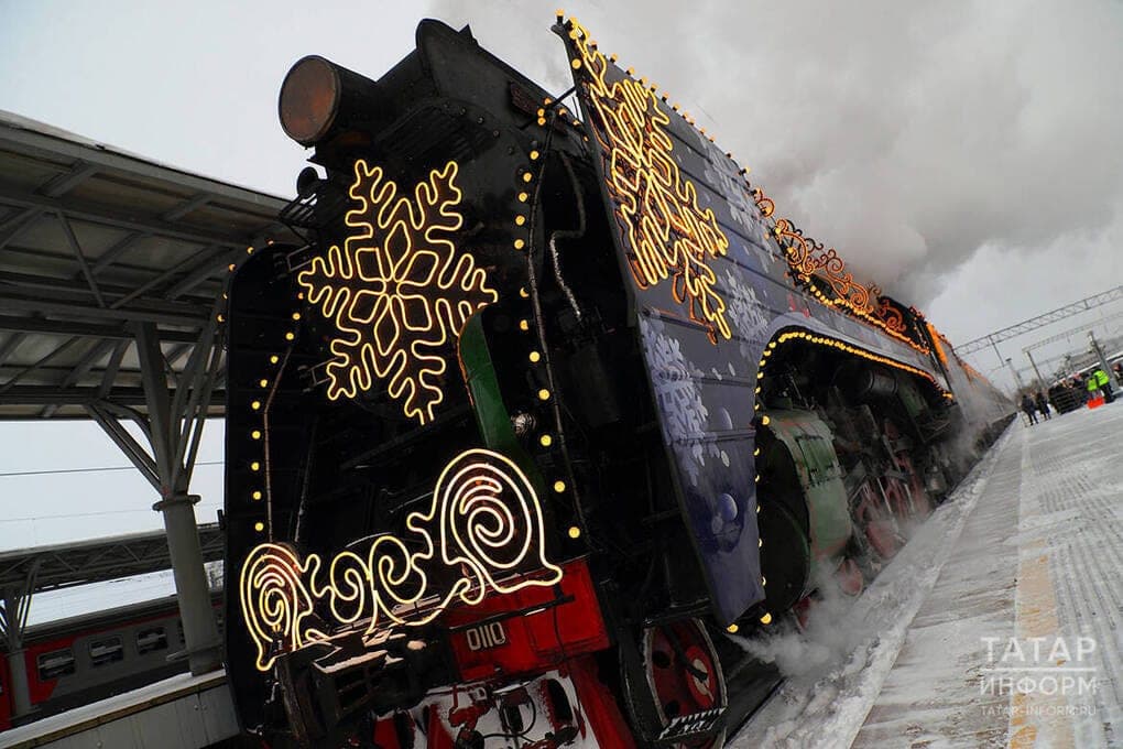 Train Santa Claus will arrive in Kazan on December 14