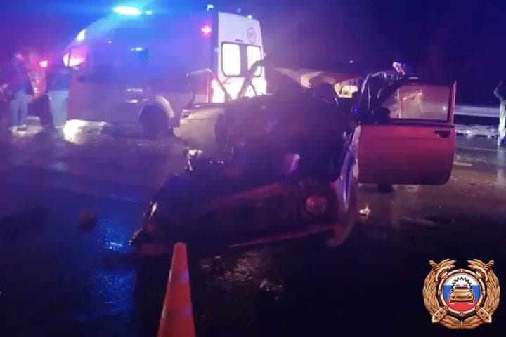 Three cars collided on the M-10 in the Tver region: there is a dead