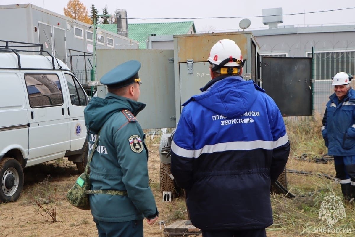 In NAO held training on readiness for an emergency situation n