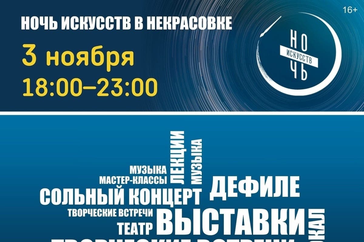 Ярославцев приглашают на «Ночь искусств – 2026»
