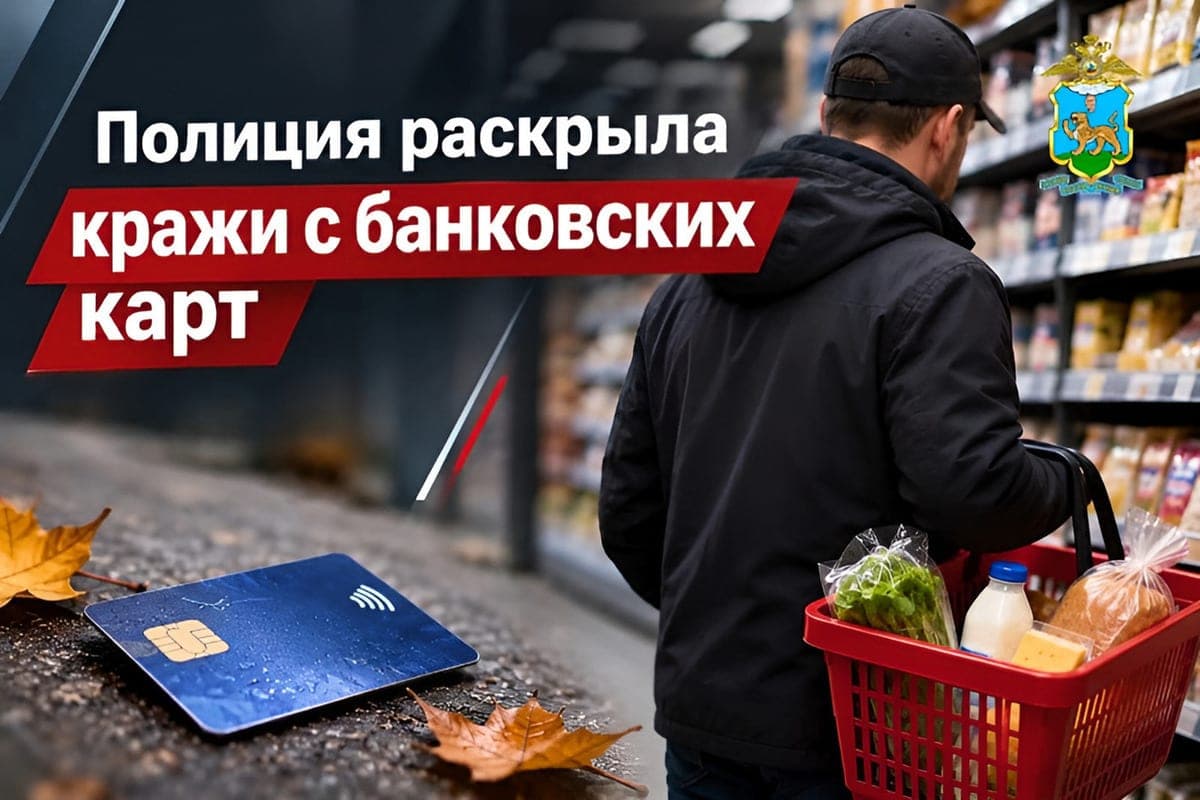 Полиция раскрыла две кражи с использованием чужих банковских карт в Псковской области