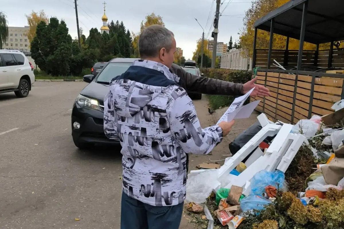 В Тамбове наказали нарушителей за складирование отходов