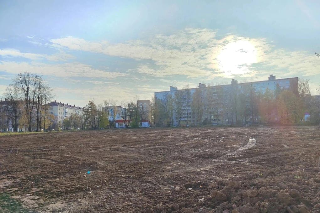 В центре Клина снесли долгострой на месте кинотеатра «Мир»