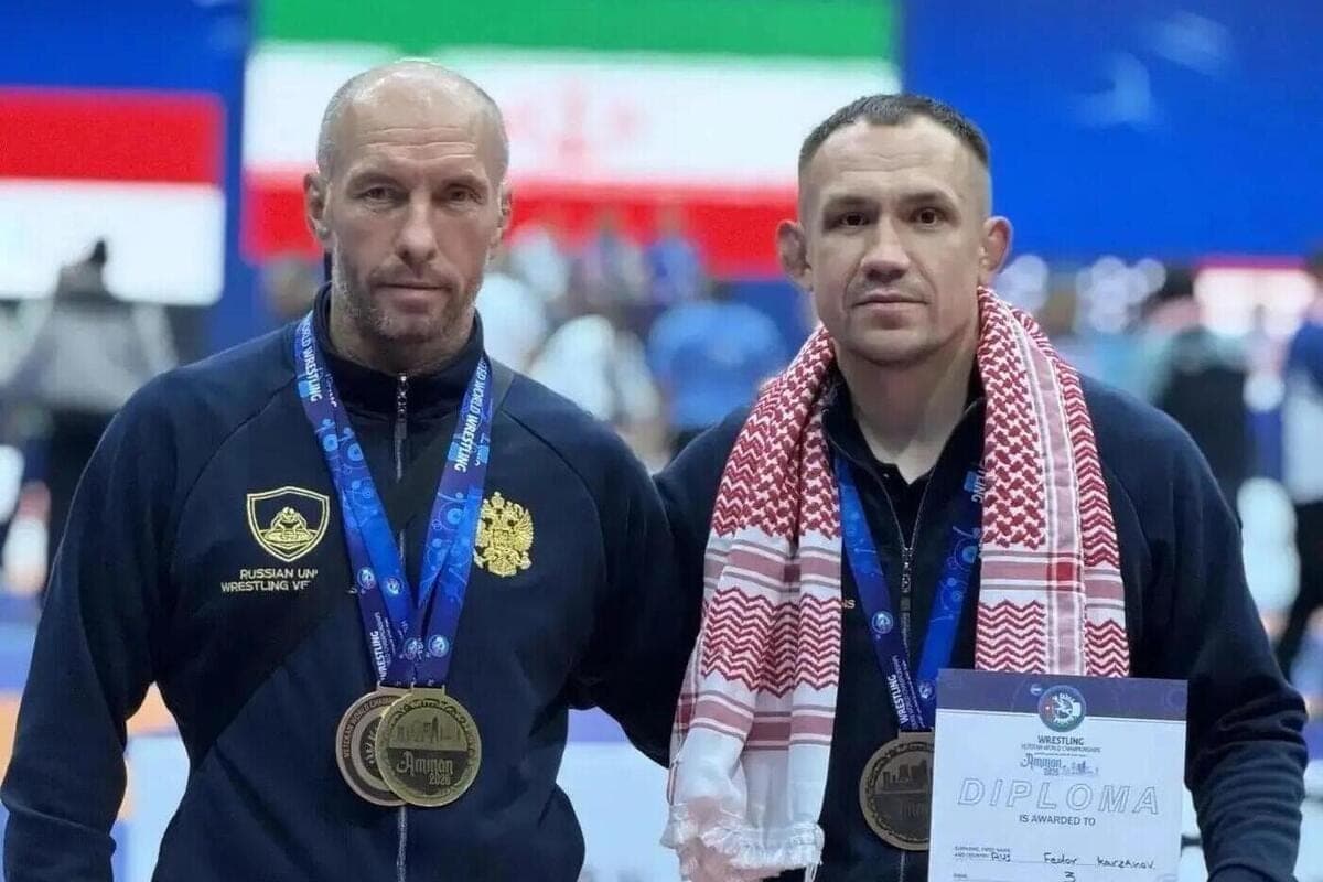 Wrestlers from Chuvashia won three medals of the World Championship among veterans
