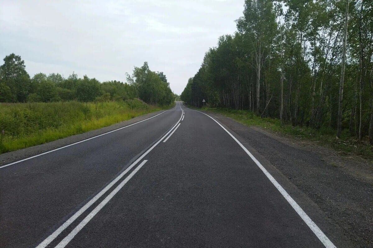 На трассе Кандалакша — Полярные Зори отремонтировали 5 км для комфортных поездок