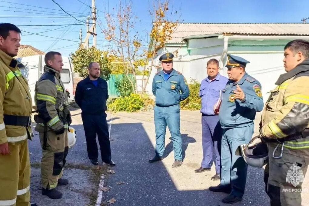 In the Tsarevsky boarding school in the Volgograd region held fire and tactical exercises