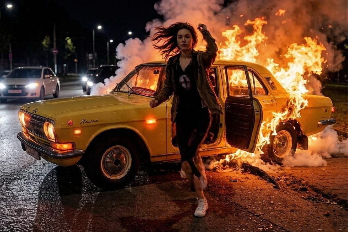 School principal's car set on fire over student uniform dispute