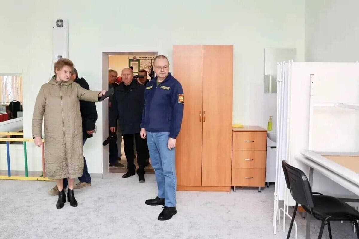Oleg Melnichenko supervised the repair of children's clinic in Kuznetsk