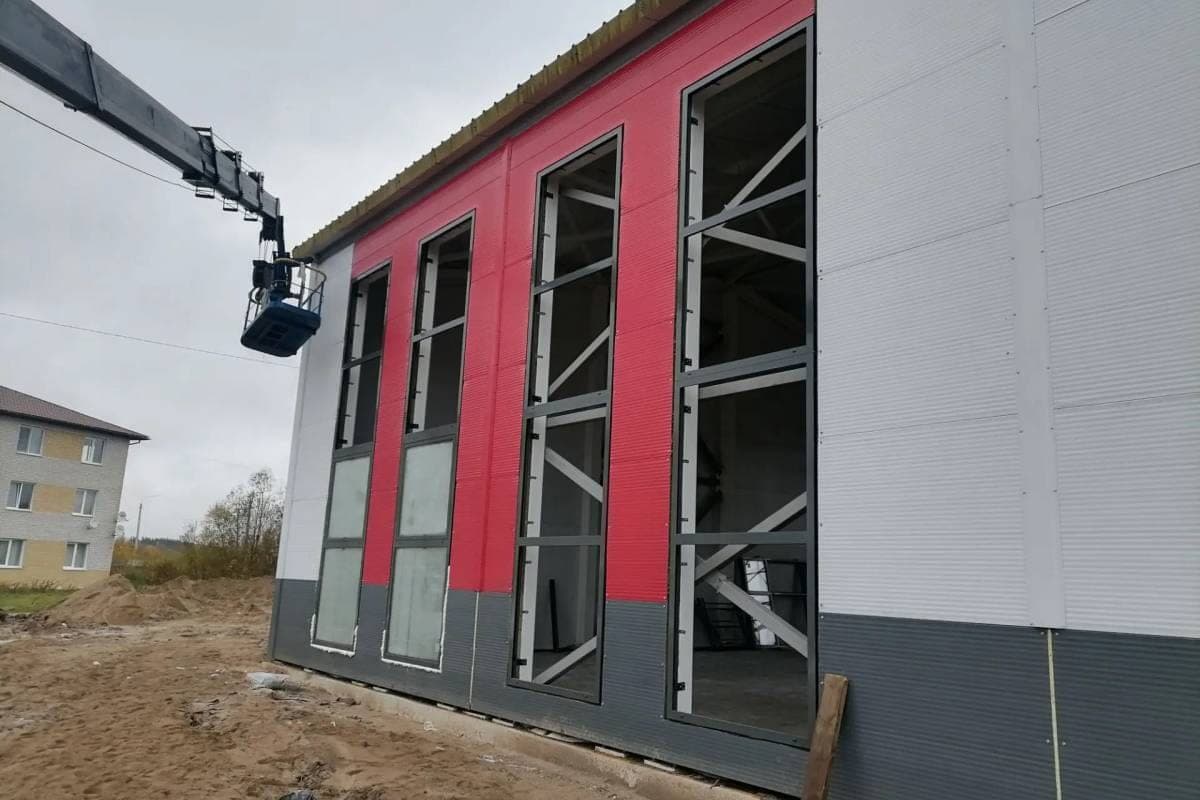 Martial Arts Halls in Kirillov and Totma are half built