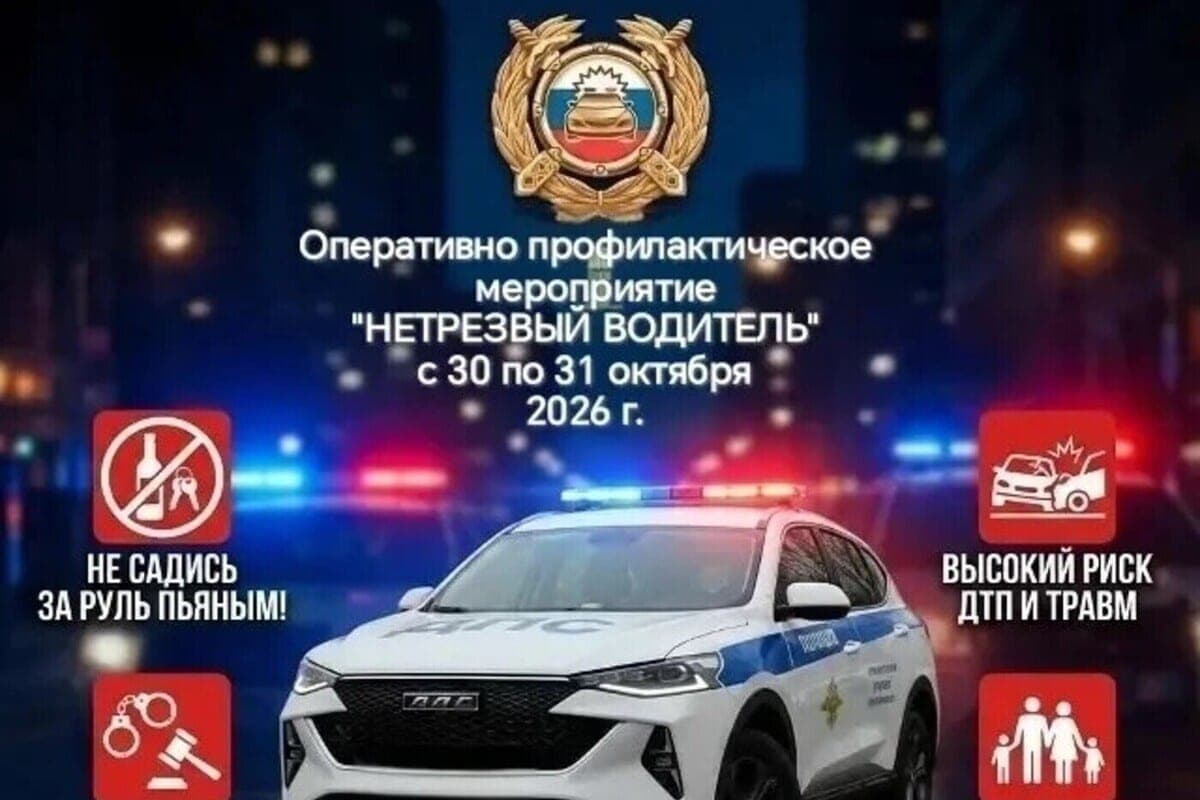 В Энергодаре и Каменке-Днепровской пройдет рейд «Нетрезвый водитель»