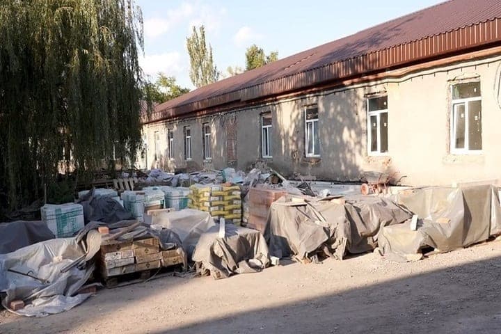 In Donetsk, an outpatient clinic in the Azotny microdistrict is updated
