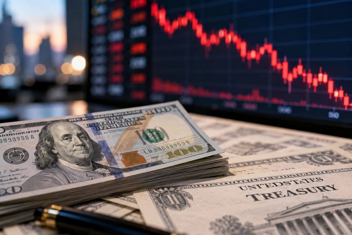 La vente d'actions AI a rendu les investisseurs à la dette du gouvernement américain