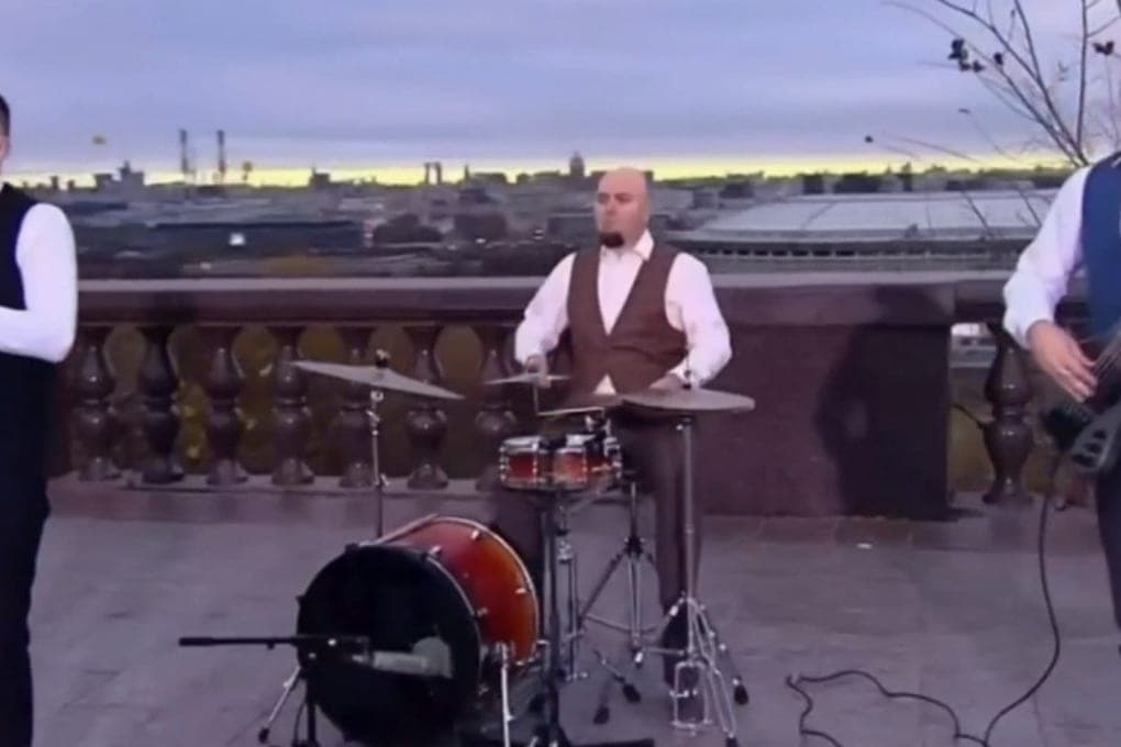 Jazz Quartet from Obninsk met on Sparrow Hills