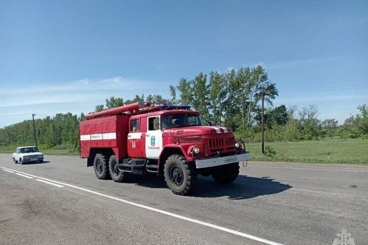 In Rubtsovsk broke out a car