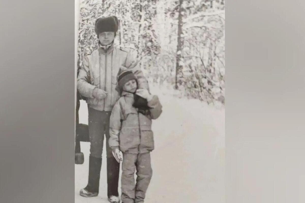 Der Leiter der Region Kaliningrad teilte am Vatertag ein Familienfoto