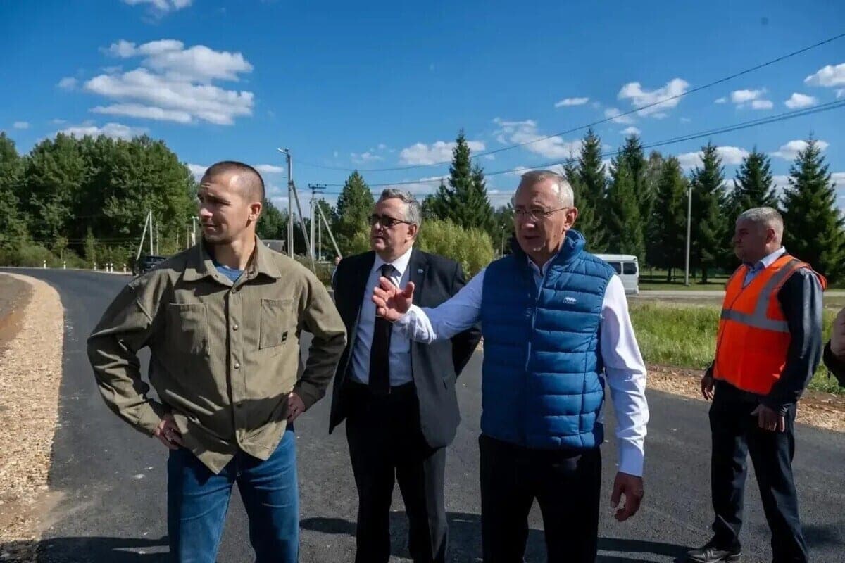 Kaluga road workers thanked for their work
