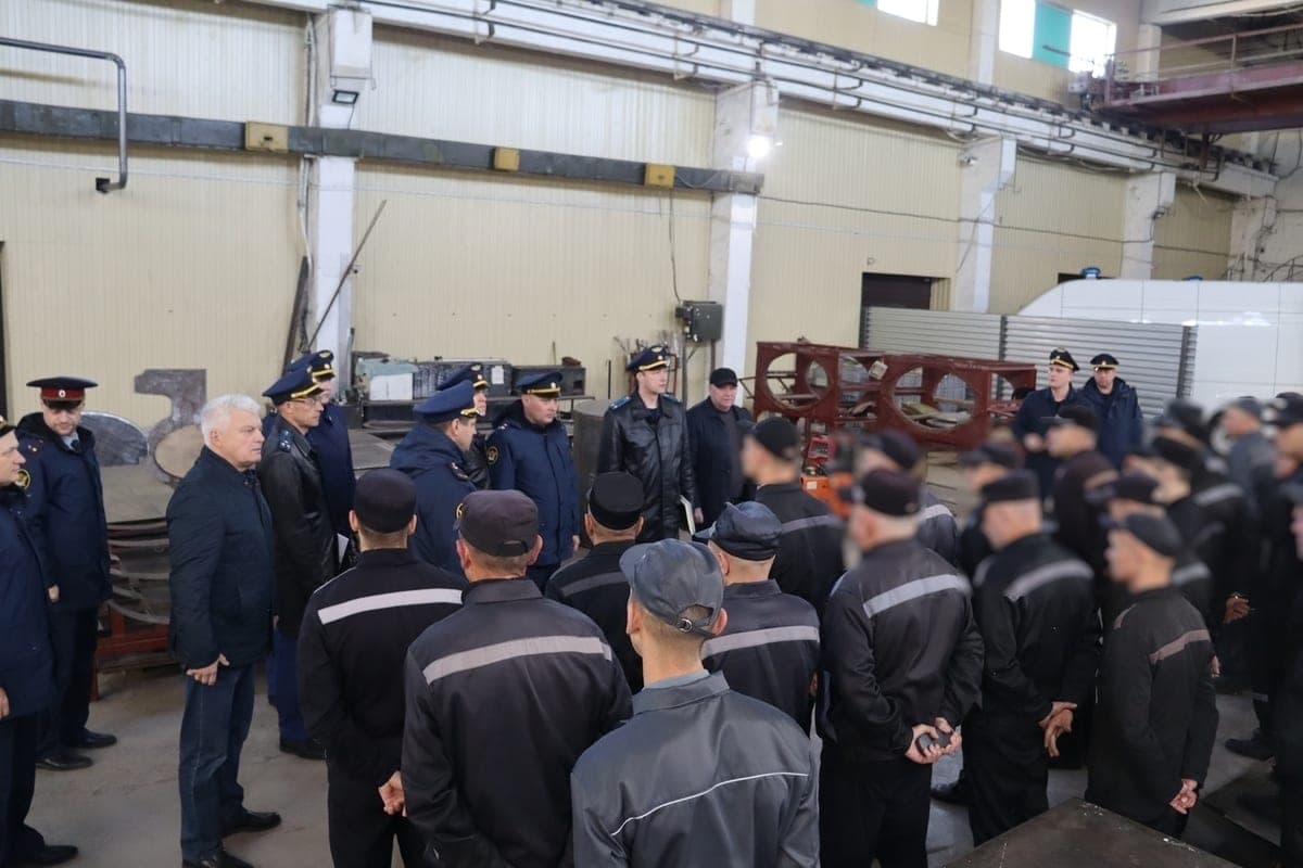 Dans l'Ulyanovsk IK-2 vérifié la nourriture, les conditions de travail et le respect des droits des prisonniers