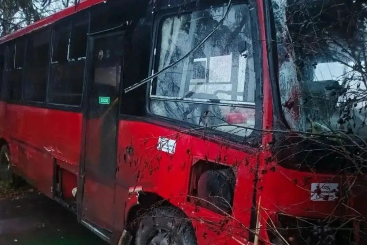 Dans le district de Volosov, les enquêteurs ont commencé à vérifier après un accident avec un bus régulier