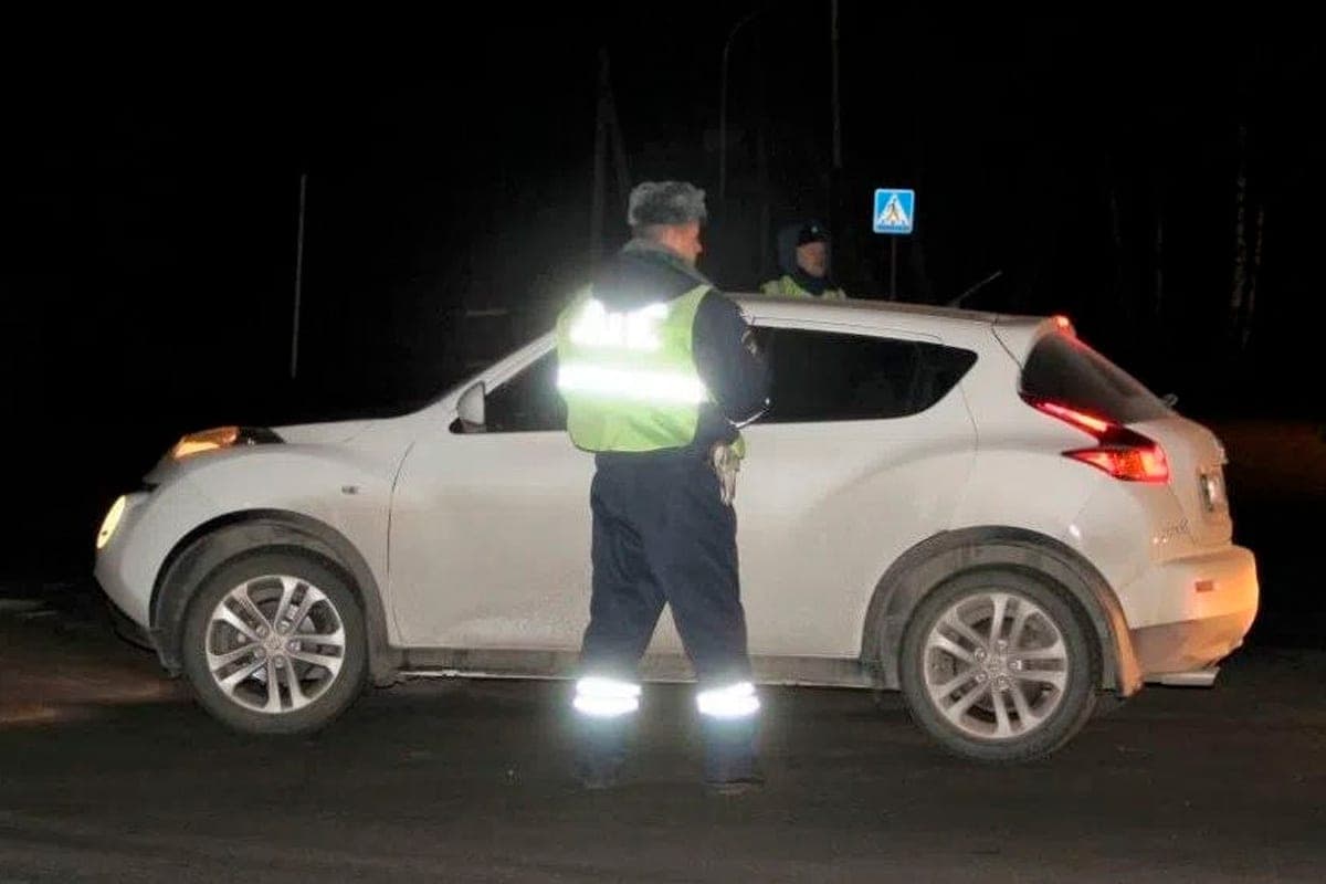 За выходные в Липецкой области остановили 25 водителей с признаками опьянения