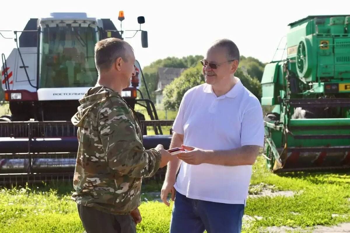 Oleg Melnichenko congratulated Penza farmers on the holiday