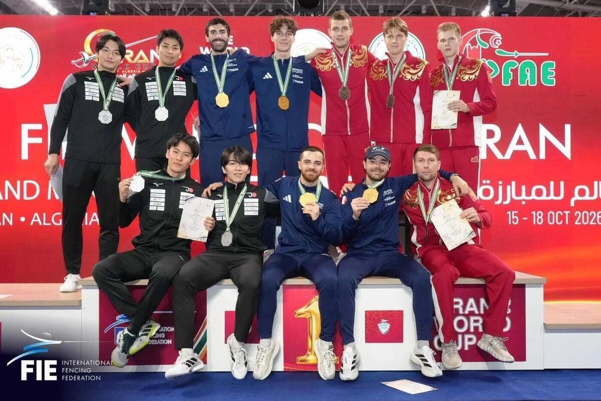 Penzenets Yaroslav Borisov became the bronze medalist of the Fencing World Cup stage
