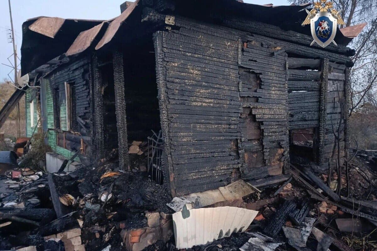 SK organized a check on the death of two women in a fire in the Voronezh village