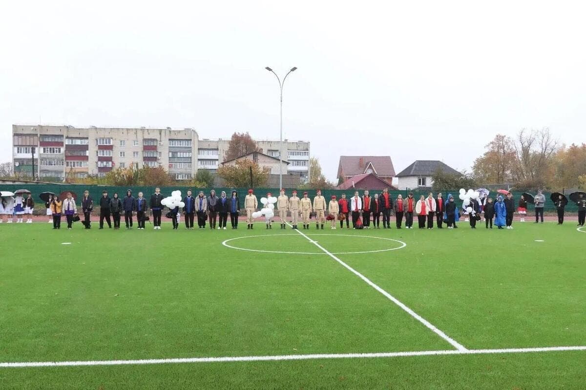 В Курской области стало на один современный спортивный объект больше