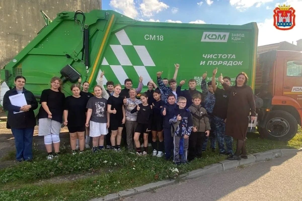 Kaliningrad residents collected 49 tons of waste paper and topped the rating of the all-Russian action