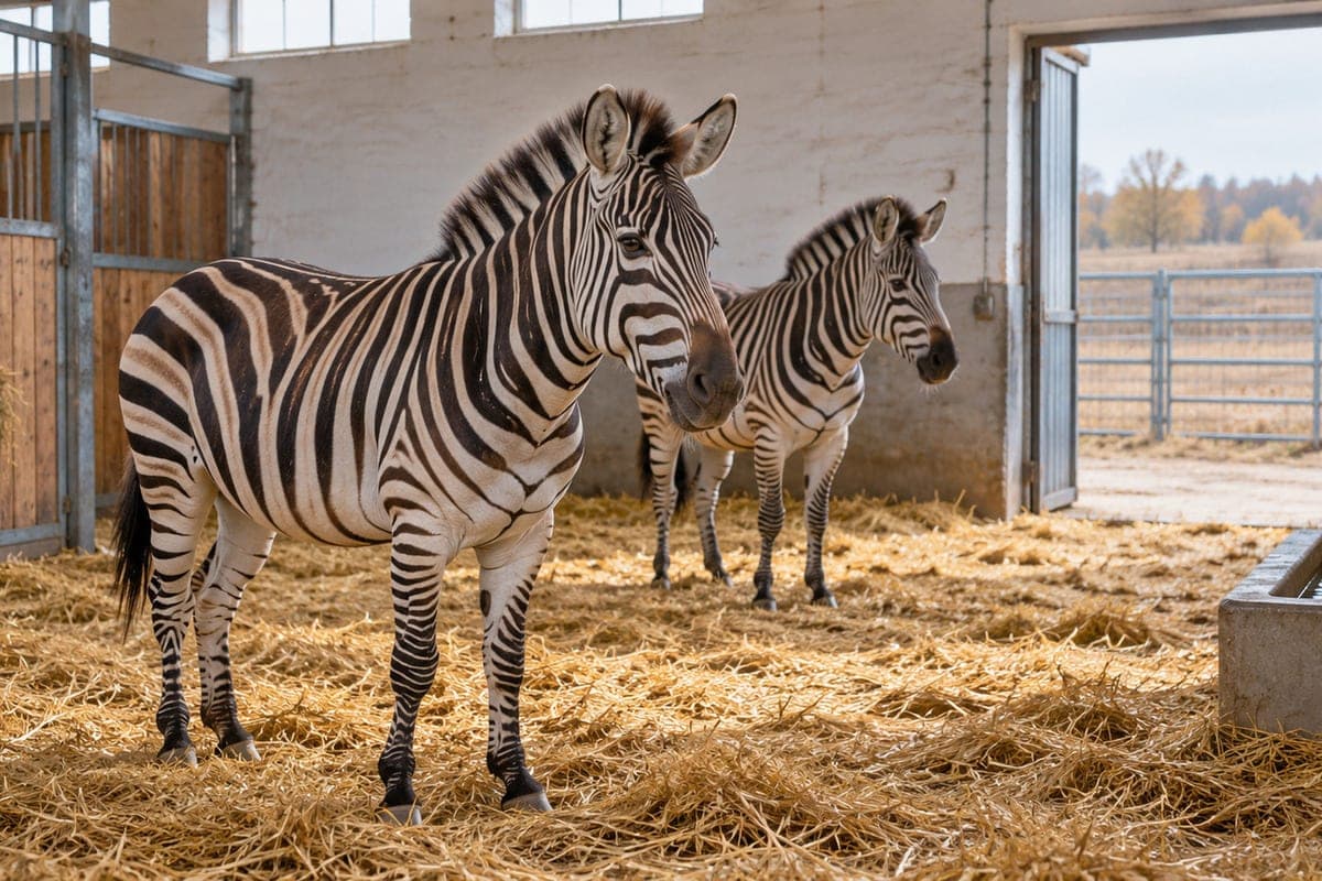 The inhabitants of the reserve "Askania-Nova" are moved to the winter in warm enclosures