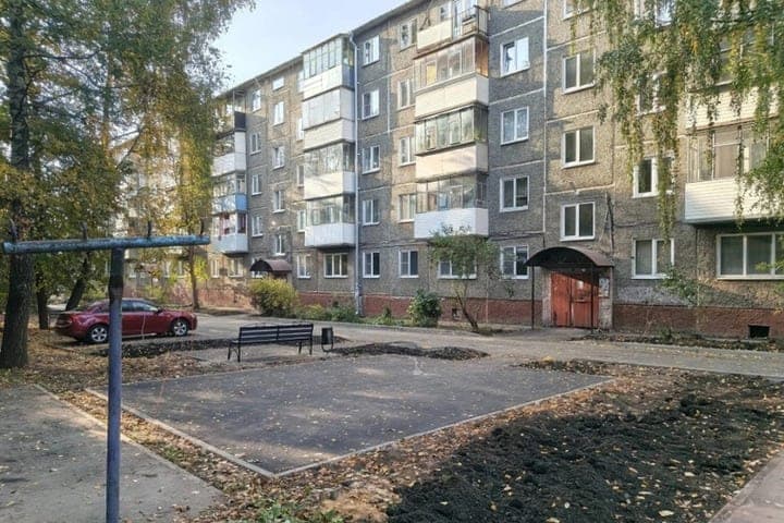 In Orel completed the improvement of the yard on the street Komsomolskaya