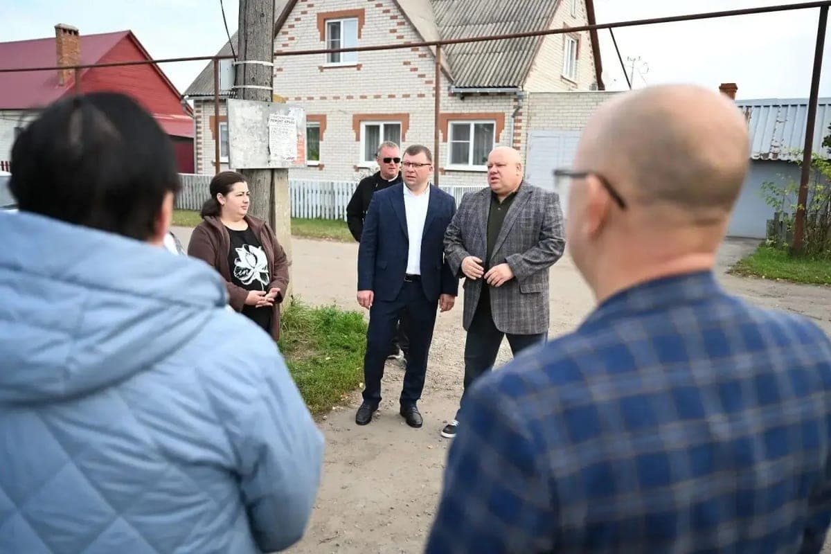 In Luzhka will repair the street Central