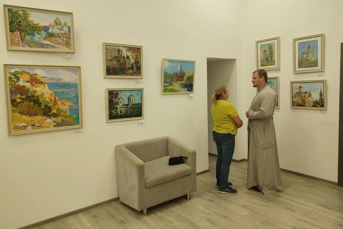 In Evpatoria presented an exhibition about the temples of the Crimea and the Lipetsk region