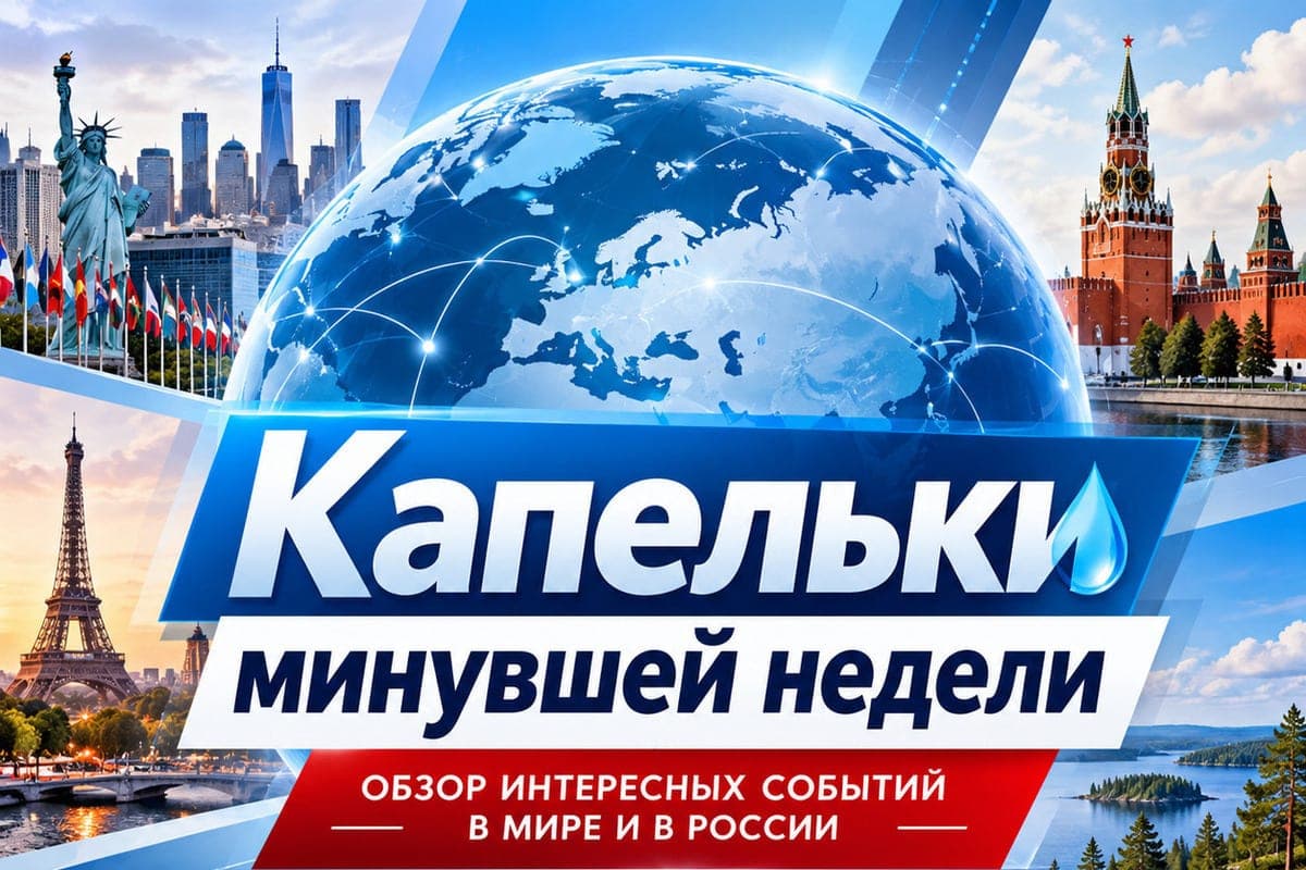Капельки минувшей недели вышли в свет