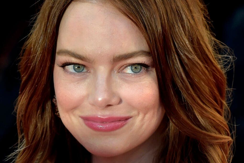 Emma Stone in a frank image appeared at a fashion show