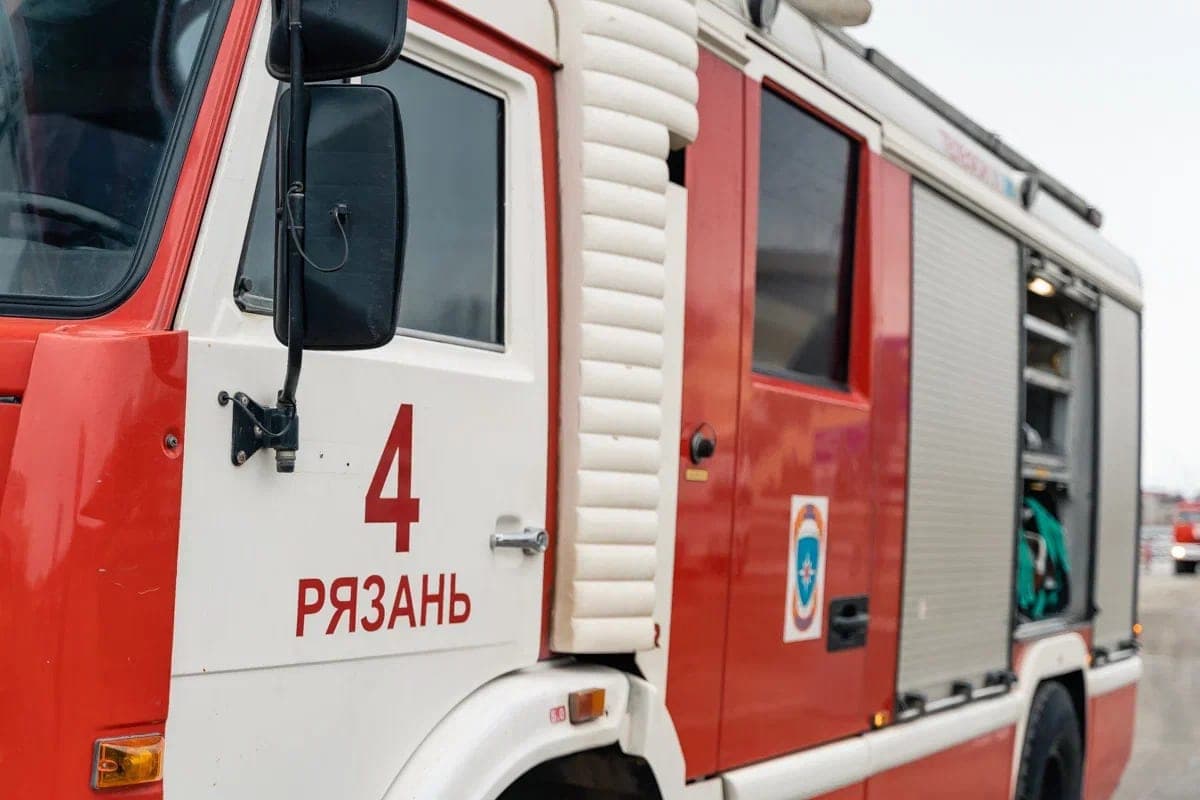 Home, stop and car: during the day Ryazan firefighters extinguished five fires