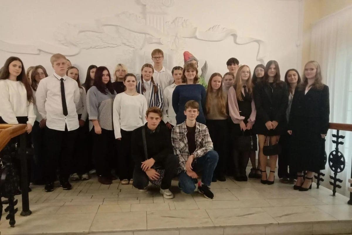 Les écoliers du district de Mtsensky ont visité les institutions culturelles Oryol
