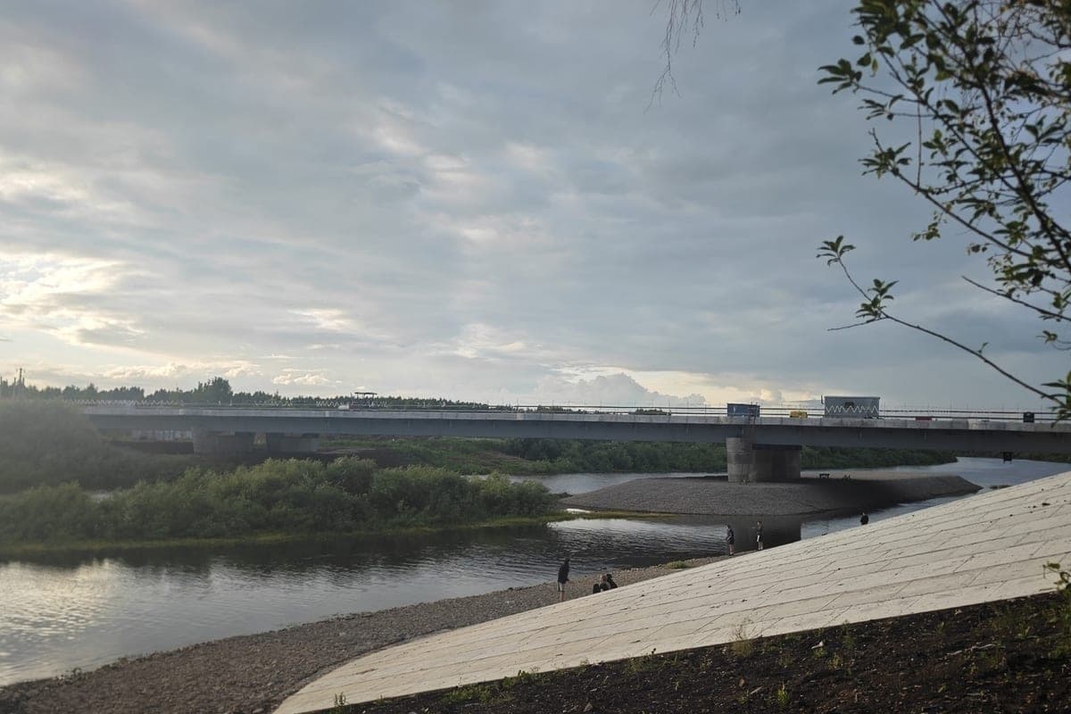 Readiness of Nekrasovsky bridge in Vologda reached 95%