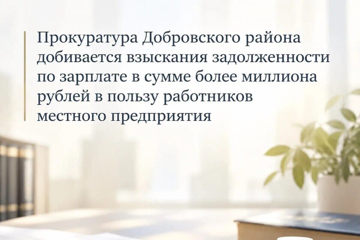 В Липецкой области работники предприятия требуют вернуть более миллиона рублей зарплаты