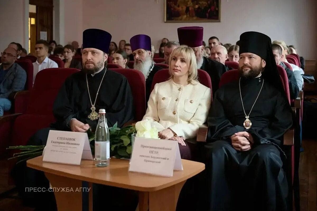 In Azov State University held Christmas readings