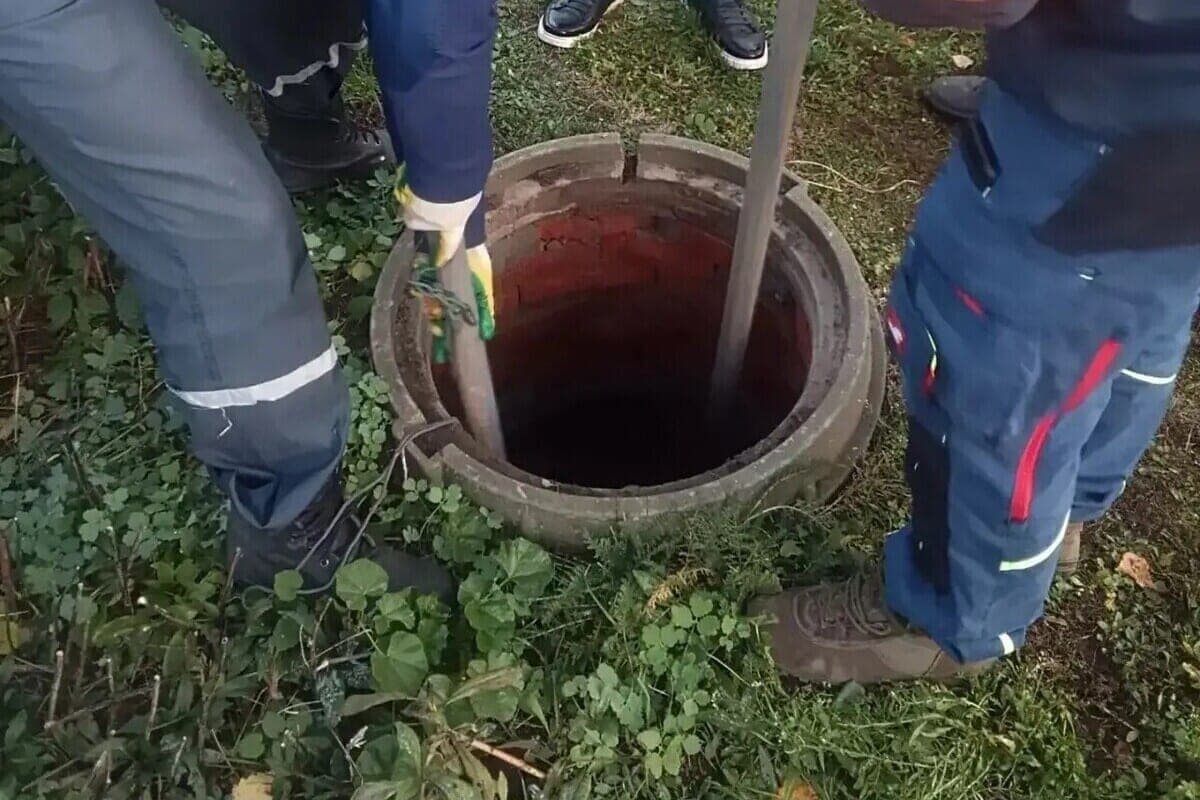 The body of a man found in an open well in Petushinsky district
