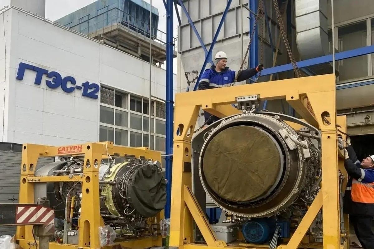 At Naryan-Mar power plant replaced the gas turbine engine