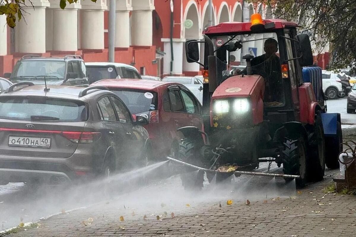 Kaluga getting ready for winter