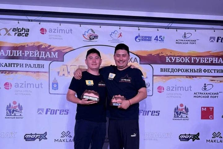 The crew from Kalmykia entered the top three