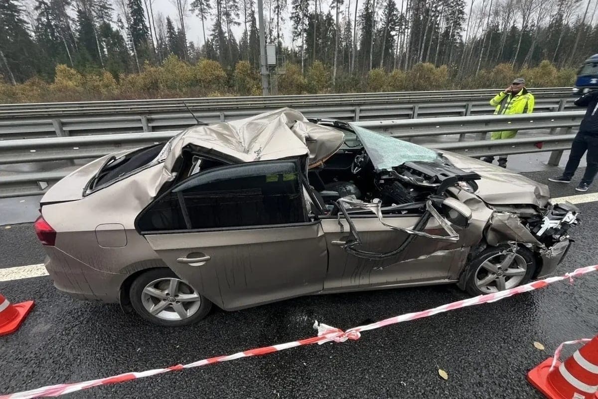 In an accident on the highway M-11 “Neva” in the Malowvishersky district injured two people