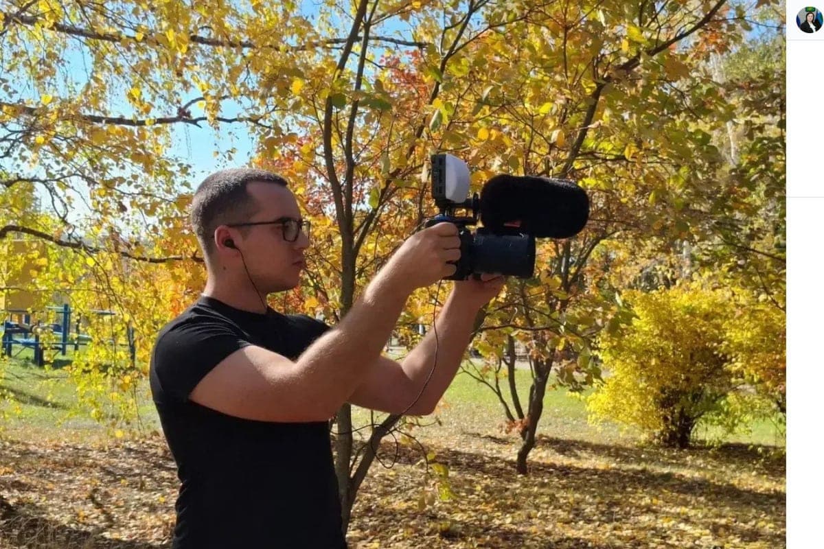 Social contract helped the Belgorod videographer to update the equipment