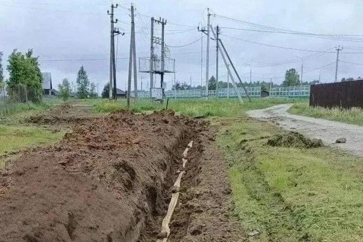 В Износковском округе газ пришёл ещё в одну деревню