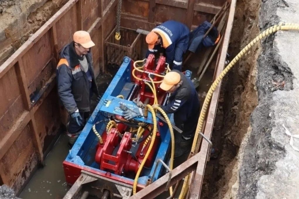 In Kaluga change sewerage without large-scale excavations