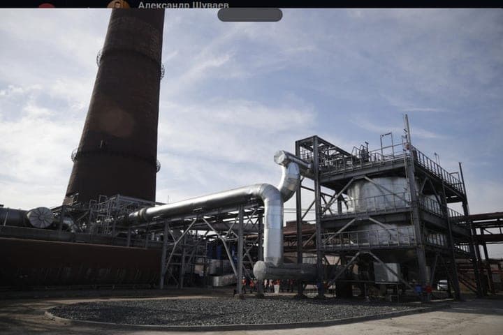 Shuvaev took part in the launch of the updated metallization plant No. 4 at OEMK