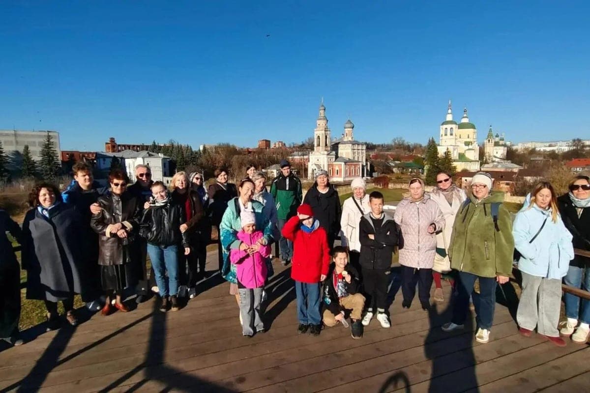 Pushchin volunteers got acquainted with the historical center of Serpukhov