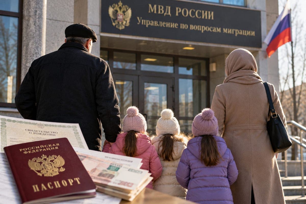 Großvater verwandelte sich in einen Papst: In der russischen Stadt zeigte sich ein ungewöhnliches Schema für die Erlangung der Staatsbürgerschaft von Migranten